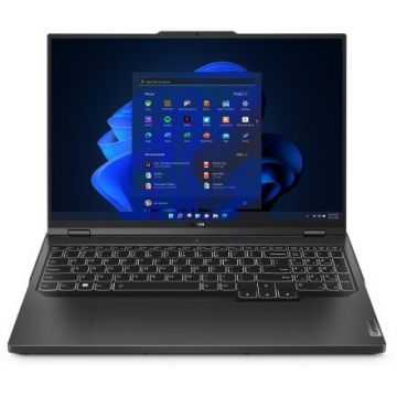 Lenovo Laptop Lenovo Legion Pro 5 16IRX8, Intel Core i7-13700HX, 16 inch WQXGA, 32GB RAM, 1TB SSD, nVidia RTX 4070 8GB, Windows 11 Home, Gri