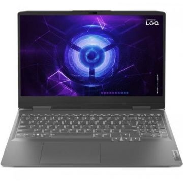 Lenovo Laptop Lenovo LOQ 15IRH8, Intel Core i5-13500H, 15.6 inch WQHD, 16GB RAM, 1TB SSD, nVidia RTX 4060 8GB, No OS, Gri