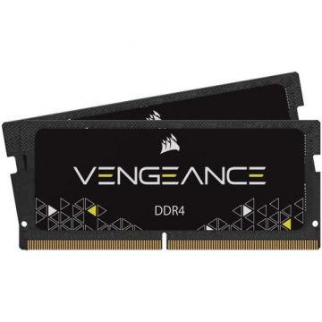 Memorie laptop Corsair Vengeance, 64GB (2x32GB), DDR4, 3200MHz, CL22