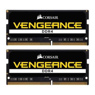 Memorii laptop Corsair Vengeance 32GB(2x16GB), SODIMM, DDR4, CL22, 3200MHz