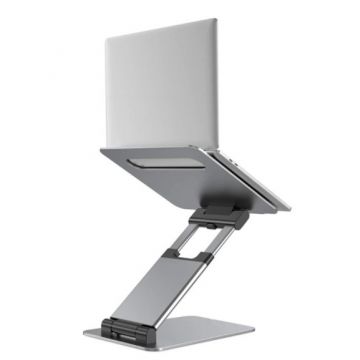 Stand Aluminiu reglabil pentru Laptop 11 - 17 inch Grey