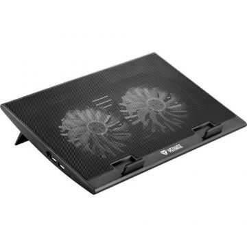 Cooler laptop, Yenkee, 17 inch, Negru
