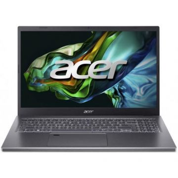 Laptop Acer Aspire 5 A515-58M (Procesor Intel® Core™ i3-1315U (10M Cache, up to 4.50 GHz, with IPU) 15.6inch FHD, 8GB, 512GB SSD, Intel UHD Graphics, Gri)