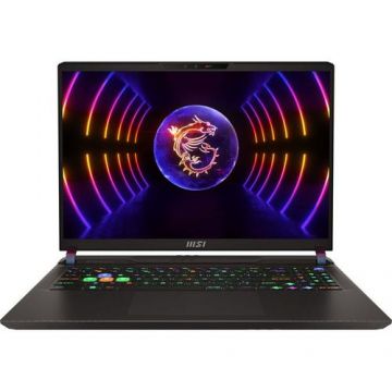 Laptop Gaming MSI Vector GP68HX 13VI (Procesor Intel® Core™ i9-13950HX (36M Cache, up to 5.50 GHz), 16inch QHD+ 240Hz, 32GB, 1TB SSD, NVIDIA GeForce RTX 4080 @12GB, DLSS 3.0, Win 11 Home, Negru)