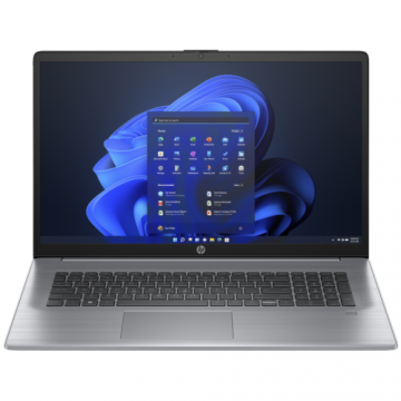 Laptop HP Probook 470 G10 (Procesor Intel® Core™ i5-1335U (12M Cache, up to 4.60 GHz) 17.3inch FHD, 16GB, 512GB SSD + HDD 1TB, nVidia GeForce MX550 @2GB, Windows 11 Pro, Argintiu)