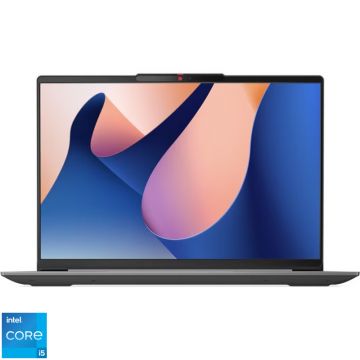 Laptop Lenovo 14'' IdeaPad Slim 5 14IAH8, WUXGA OLED, Procesor Intel® Core™ i5-12450H (12M Cache, up to 4.40 GHz), 16GB DDR5, 1TB SSD, GMA UHD, No OS, Cloud Grey