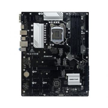Placa de baza Biostar TZ590-BTC DUO, Intel Z590, LGA 1200, ATX