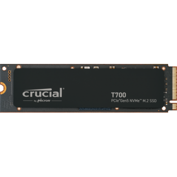 SSD Crucial T700, 2TB, PCI Express 5.0 x4, NVMe 2.0, Tray (Bulk)