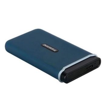 SSD Extern Transcend ESD370C, 500GB, USB-C 3.1 Gen 2 (Albastru)