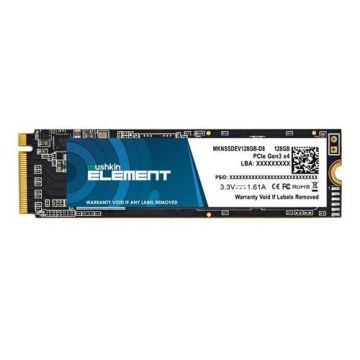 SSD Mushkin ELEMENT, 128GB, M.2 2280, PCIe 3.0 x4 NVMe, TLC