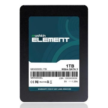 SSD Mushkin ELEMENT, 1TB, SATA III, 3D NAND FLASH, 2.5inch
