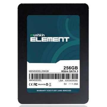 SSD Mushkin ELEMENT, 256GB, SATA III, 3D NAND FLASH, 2.5inch