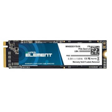 SSD Mushkin ELEMENT, 2TB, M.2 2280, PCIe 3.0 x4 NVMe