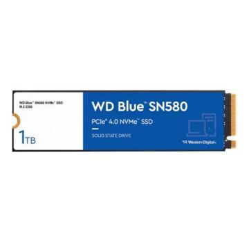 SSD Western Digital Blue SN580, 1TB, M.2, PCIe Gen4 x4, NVMe 1.4b