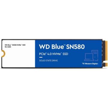 SSD Western Digital Blue SN580, 250GB, M.2, PCIe Gen4 x4, NVMe 1.4b
