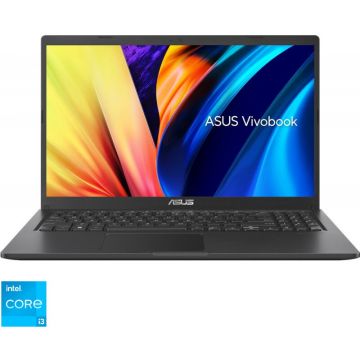 Laptop ASUS 15.6'' VivoBook 15 X1500EA, FHD, Procesor Intel® Core™ i3-1115G4 (6M Cache, up to 4.10 GHz), 8GB DDR4, 256GB SSD, GMA UHD, No OS, Indie Black