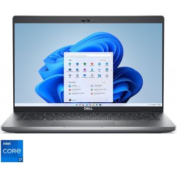 Laptop DELL 14'' Latitude 5430 (seria 5000), FHD, Procesor Intel® Core™ i7-1255U,16GB DDR4, 512GB SSD, Intel Iris Xe, Win 11 Pro, 3Yr BOS