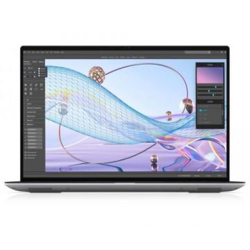 Laptop Dell Precision 5470 (Procesor Intel® Core™ i7-12800H (24M Cache, up to 4.80 GHz), 14inch FHD+, 32GB, 1TB SSD, nVidia RTX A1000 @4GB, Windows 11 Pro, Gri)