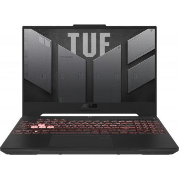 Laptop Gaming ASUS TUF Gaming A15 cu procesor AMD Ryzen™ 7 6800H pana la 4.70 GHz, 15.6, Full HD, 144Hz, IPS, 16GB DDR4, 512GB PCIe® 3.0 NVMe™ M.2 SSD, NVIDIA® GeForce RTX™ 3050 4GB GDDR6, No OS