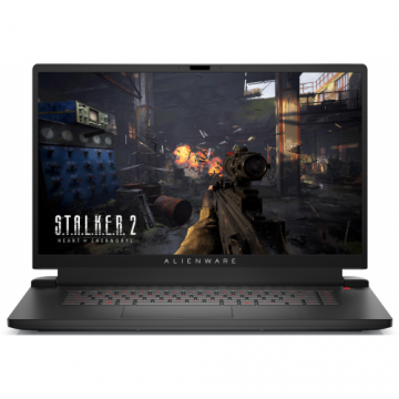 Laptop Gaming Dell Alienware M17 R5 (Procesor AMD Ryzen™ 9 6900HX (16M Cache, up to 4.9 GHz) 17.3inch FHD, 64GB, 2TB SSD, nVidia GeForce RTX 3080 Ti @16GB, Win11 Pro, Negru)