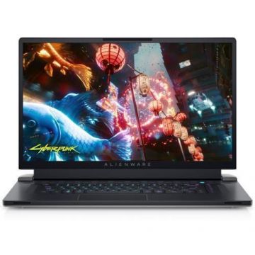 Laptop Gaming Dell Alienware X17 R2 (Procesor Intel® Core™ i9-12900HK (24M Cache, up to 5.00 GHz) 17.3inch FHD 165Hz, 64GB, 2 x 2TB SSD, nVidia GeForce RTX 3080 Ti @16GB, Win11 Pro, Alb/Negru)