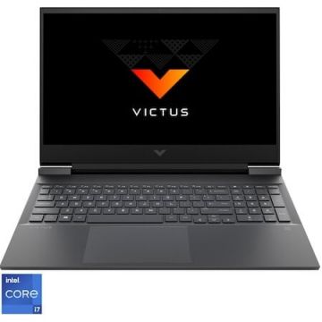 Laptop Gaming HP VICTUS 16-d1013nq cu procesor Intel® Core™ i7-12700H pana la 4.70 GHz, Alder Lake, 16.1, Full HD, IPS, 144Hz, 16GB, 512GB SSD, NVIDIA GeForce RTX 3050 Ti 4GB, Free DOS, Mica Silver