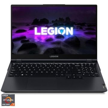 Laptop Gaming Lenovo Legion 5 15ACH6H cu procesor AMD Ryzen 7 5800H pana la 4.40 GHz, 15.6, FHD, IPS, 165Hz, 16GB, 512GB SSD, NVIDIA GeForce RTX 3060 6GB GDDR6