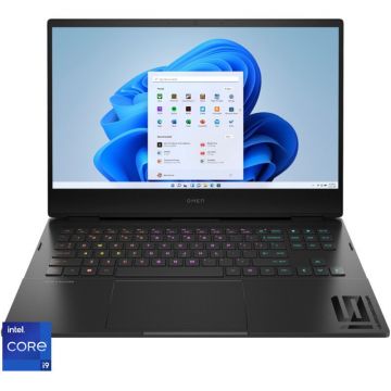 Laptop Gaming OMEN 16-k0003nq cu procesor Intel® Core™ i9-12900H pana la 5.00 GHz, 16.1, QHD, 165Hz, IPS, 16GB DDR5, 512GB SSD, NVIDIA® GeForce RTX™ 3070 Ti 8GB, Windows 11 Home