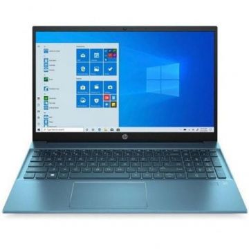 Laptop HP 15.6'' Pavilion 15-eg1019nq, FHD IPS, Procesor Intel® Core™ i5-1155G7, 16GB DDR4, 512GB SSD, Intel Iris Xe, Win 11 Home, Forest Teal