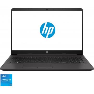 Laptop HP 15.6 250 G9, FHD, Procesor Intel® Core™ i5-1235U, 8GB DDR4, 256GB SSD, Intel Iris Xe, Free DOS, Dark Ash Silver