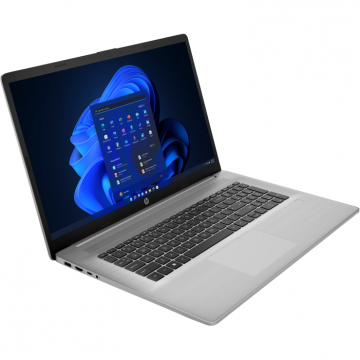 Laptop HP 17.3'' 470 G8, FHD IPS, Procesor Intel Core i7-1165G7,16GB DDR4, 1TB SSD, GeForce MX450 2GB, Win 11 Pro, Silver