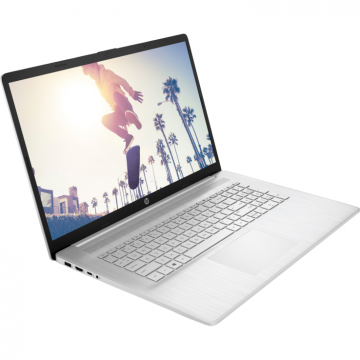 Laptop HP 17-cn2009nq cu procesor Intel® Core™ i5-1235U pana la 4.40 GHz, 17.3, Full HD, IPS, 16GB, 1TB SSD, NVIDIA® GeForce® MX550 2GB GDDR6, Free DOS