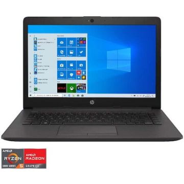 Laptop HP 245 G8 cu processor AMD Ryzen 5 5500U, 14”, Full HD, 8GB, SDD 256GB, AMD Radeon Graphics, Windows 10 Pro, Dark Ash Silver