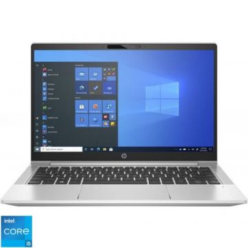 Laptop HP ProBook 430 G8 (Procesor Intel® Core™ i7-1165G7 (12M Cache, up to 4.70 GHz) 13.3inch FHD, 16GB, 512GB SSD, Intel® Iris Xe Graphics, FPR, Win 10 Pro, Argintiu)