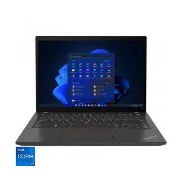 Laptop Lenovo 14'' ThinkPad T14 Gen 3, WUXGA IPS, Procesor Intel® Core™ i7-1260P (18M Cache, up to 4.70 GHz), 16GB DDR4, 512GB SSD, Intel Iris Xe, Win 11 Pro, Thunder Black