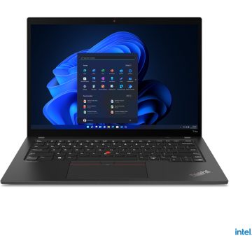 Laptop Lenovo 14'' ThinkPad T14s Gen 3, WUXGA IPS, Procesor Intel® Core™ i7-1260P, 16GB DDR5, 1TB SSD, Intel Iris Xe, Win 11 DG Win 10 Pro, Thunder Black