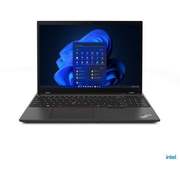 Laptop Lenovo 16'' ThinkPad T16 Gen 1, WUXGA IPS, Procesor Intel Core i7-1255U, 16GB DDR4, 512GB SSD, Intel Iris Xe, Win 11 DG Win 10 Pro, Thunder Black