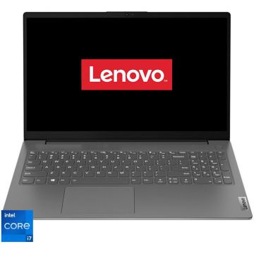 Laptop Lenovo V15 Gen2, 15.6, procesor Intel Core i7-1165G7, 16GB RAM, 512GB SSD, Intel Graphics, No OS