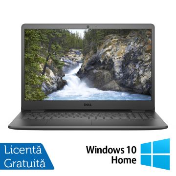 Laptop Nou Dell Inspiron 3501-7897BLK, Intel Core i7-1165G7 1.20-4.70GHz, 12GB DDR4, 512GB SSD, 15.6 Inch Full HD TouchScreen, Windows 10 Home, Negru