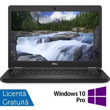 Laptop Refurbished Dell Latitude 5490, Intel Core i5-7300U 2.60GHz, 8GB DDR4, 480GB SSD, 14 Inch, Webcam + Windows 10 Pro