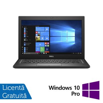 Laptop Refurbished DELL Latitude 7280, Intel Core i5-6300U 2.40GHz, 8GB DDR4, 240GB SSD, 12.5 Inch, Webcam + Windows 10 Pro