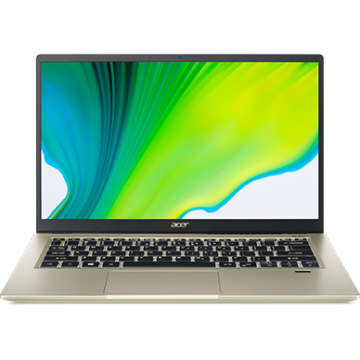 Laptop ultraportabil Acer Swift 3 SF314-510G cu procesor Intel® Core™ i7-1165G7 pana la 4.70 GHz, 14, Full HD, 16GB, 1TB SSD, Intel® Iris® Xe Graphics, Windows 10 Pro, Safari Gold