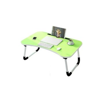 Masuta pliabila tip suport pentru laptop, 60x40x28 cm Verde Masuta pliabila tip suport pentru laptop, 60x40x28 cm Verde
