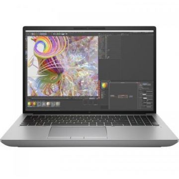 HP Laptop HP ZBook Fury 16 G9, Intel Core i9-12950HX, 16inch FHD+, 32GB RAM, 1TB SSD, nVidia RTX A2000 8GB, Windows 11 Pro, Gri