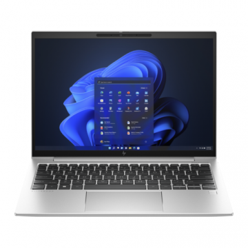 Laptop HP EliteBook 830 G10 (Procesor Intel® Core™ i7-1355U (12M Cache, up to 5.0 GHz) 13.3inch WUXGA, 16GB, 512GB SSD, Intel Iris Xe Graphics, Win 11 Pro, Argintiu) + HP Wolf Pro Security