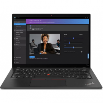 Laptop ThinkPad T14s G4 WUXGA 14 inch Intel Core i7-1355U 32GB 1TB SSD Windows 11 Pro Deep Black