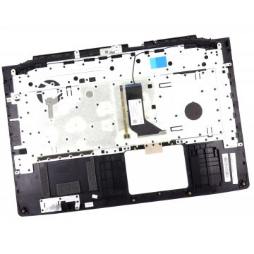 Tastatura Acer 702001D2KC01 Neagra cu Palmrest Negru iluminata backlit
