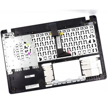 Tastatura Asus A550JD Neagra cu Palmrest Albastru Inchis