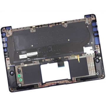 Tastatura Asus ZenBook UX530 Neagra cu Palmrest Albastru Inchis iluminata backlit