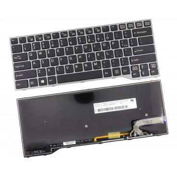 Tastatura Fujitsu Siemens MP-12S33USJD85W iluminata backlit